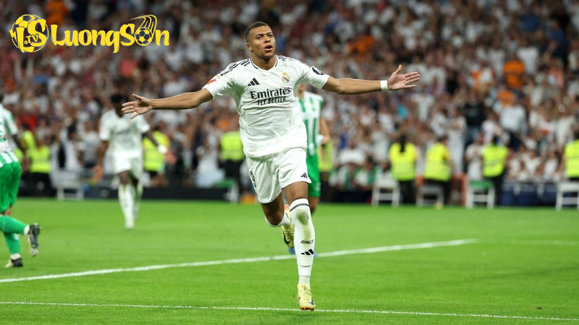 Mbappe có thông số ấn tượng trong mùa đầu tiên khoác áo Real Madrid. Ảnh: Getty